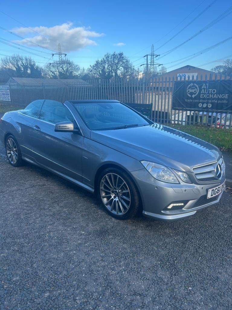 2011 Mercedes-Benz E Class E250 CDI BlueEFFICIENCY Sport 2dr [Start Stop] CONVERTIBLE Diesel Manual