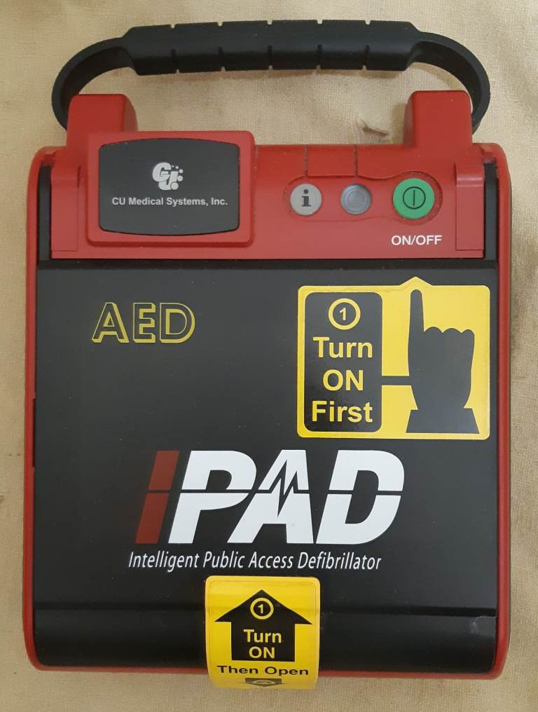 Brand-New New-Generation ‘Speaking’ Wi-Fi AED Defibrillator—CU Medical Systems, Portable— Was £2,112