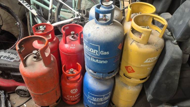 Gas bottles