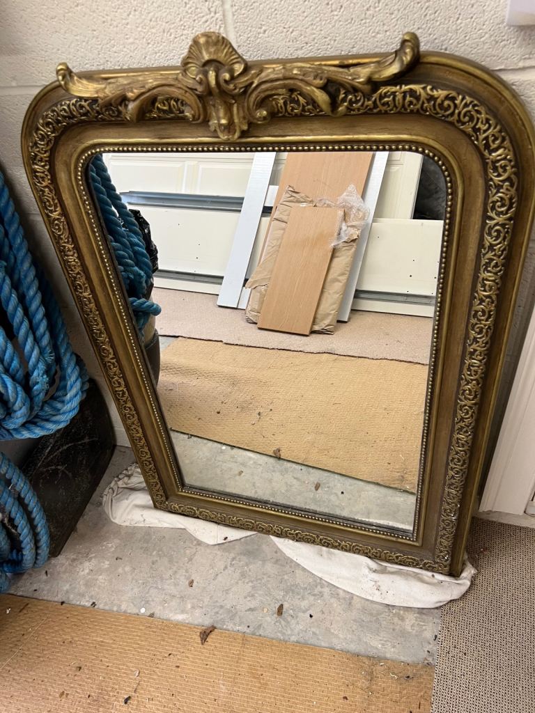 Antique French mirror