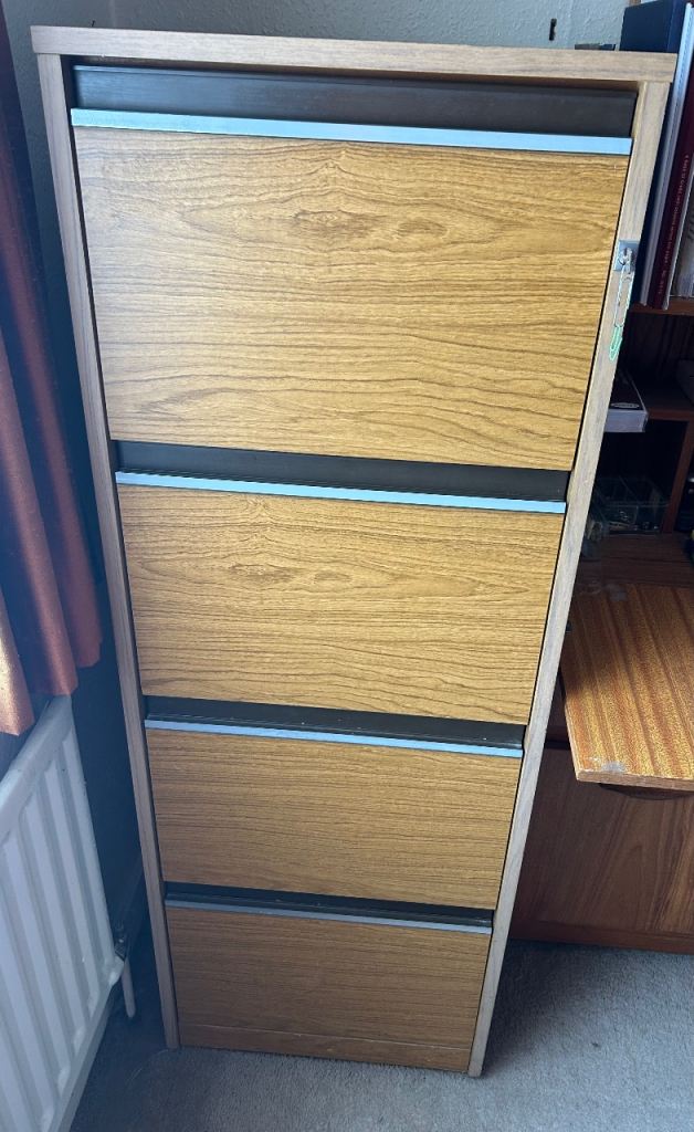 4 drawer filing cabinet