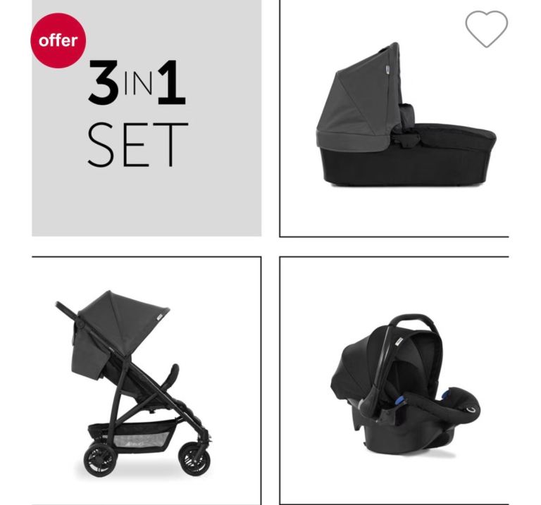 Hauck Trio 4 baby push chair