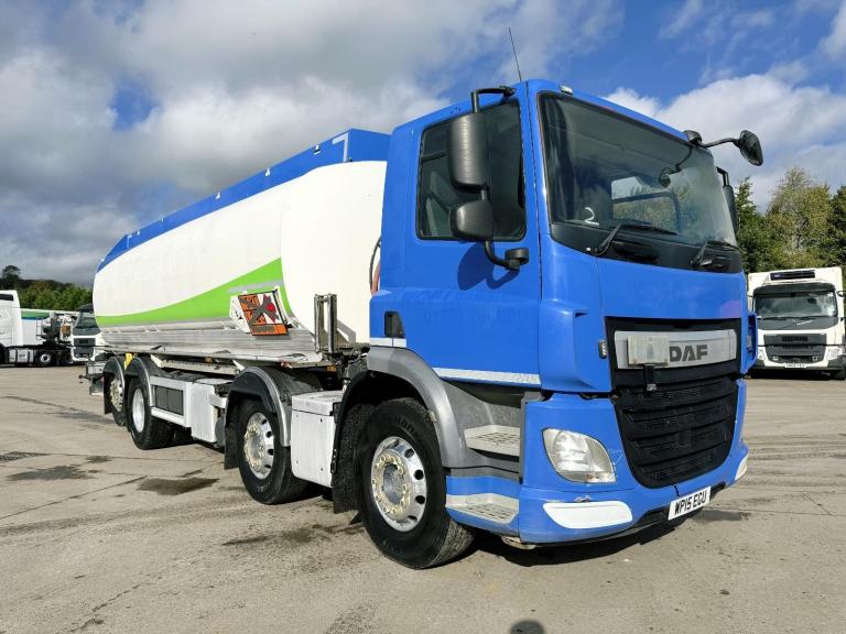 2015 DAF CF 400 25,000 LITRE FUEL TANKER 