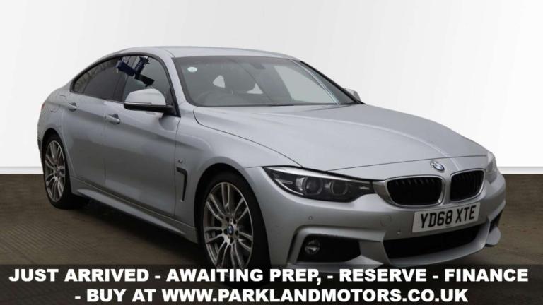 2018 BMW 4 Series 2.0 430I Gran Coupe M Sport Auto 5dr Coupe Petrol Automatic