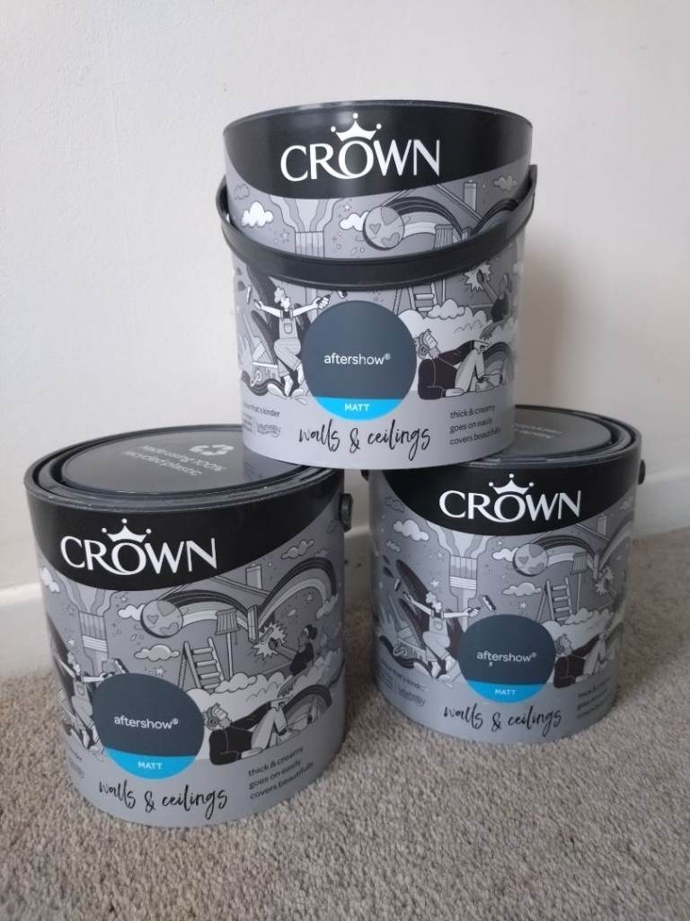 Crown Emulsion Matt Paint Aftershow 2.5L