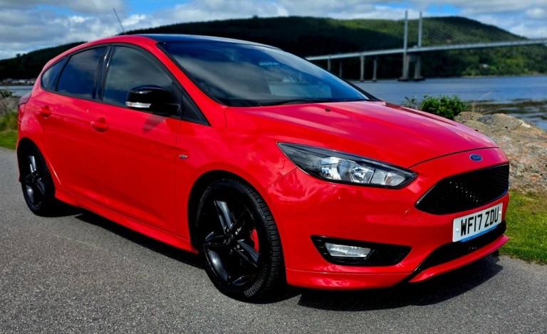 2017 17 FORD FOCUS 1.5T ECOBOOST ZETEC S RED EDITION HATCHBACK 5DR PETROL MANUAL