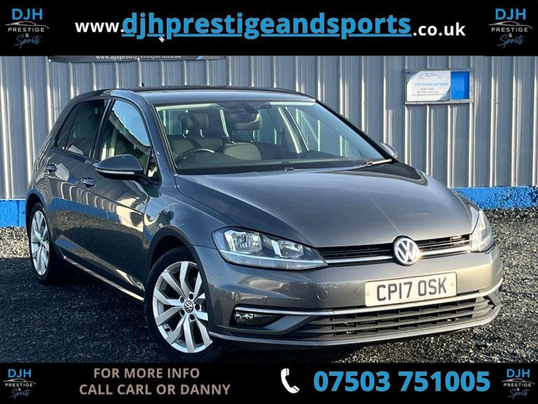 2017 Volkswagen Golf 2.0 TDI BlueMotion Tech SE Nav Euro 6 (s/s) 5dr HATCHBACK Diesel Manual