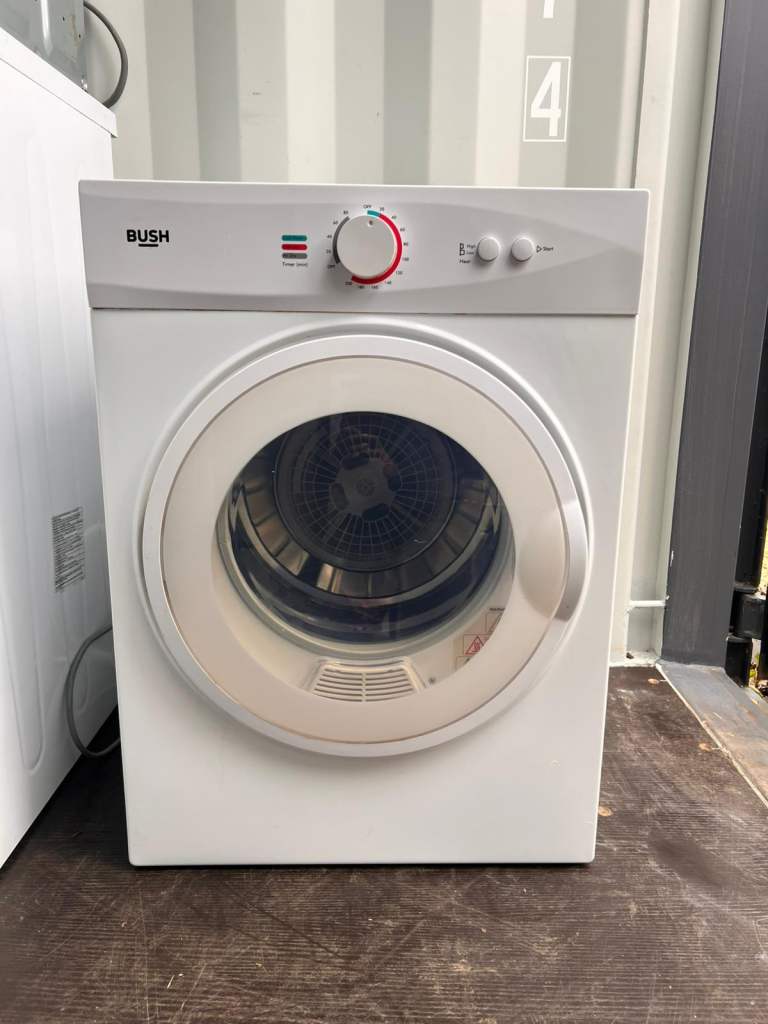 Compact Tumbler Dryer 3KG - Bush (Delivery Available) Product ID:637