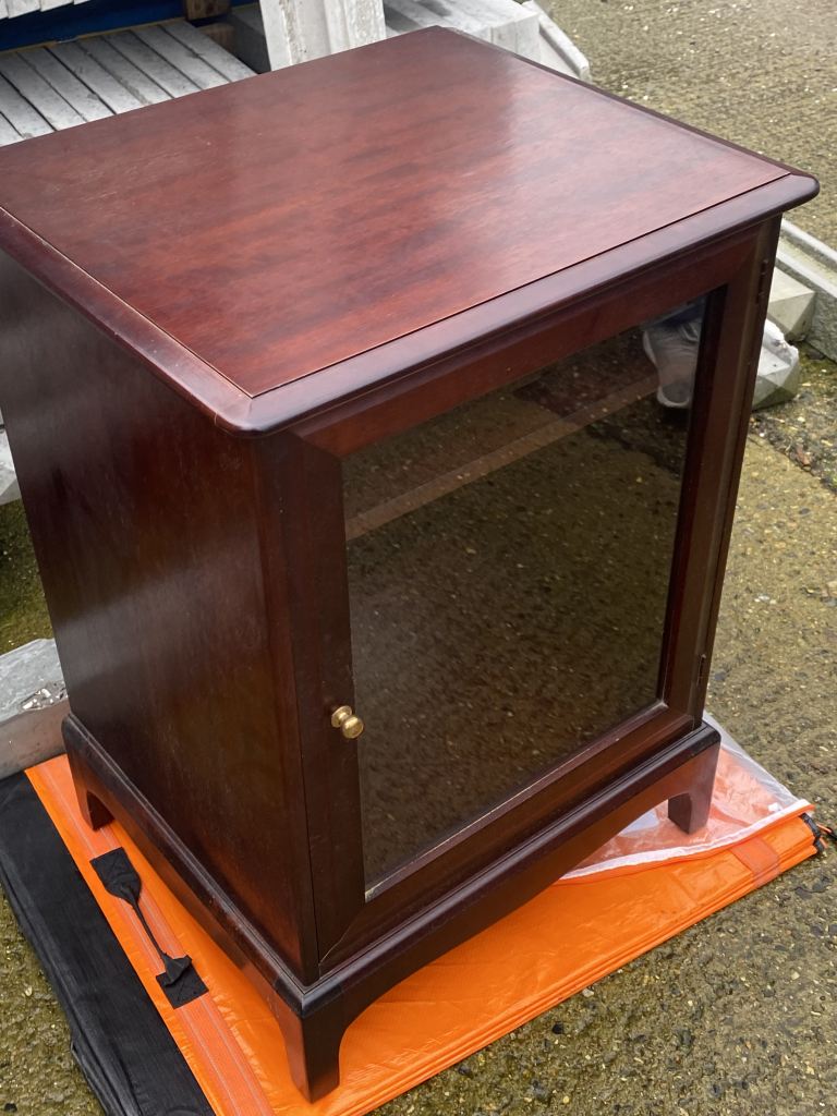 Stag display cabinet 