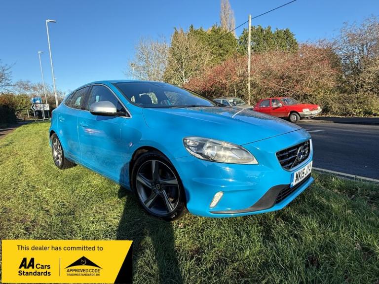2015 Volvo V40 D2 R DESIGN 5dr REBEL BLUE CAT S NICE CAR HATCHBACK Diesel Manual