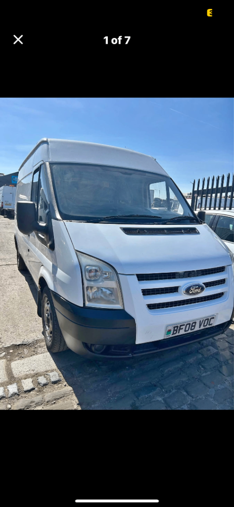 Ford, TRANSIT, Panel Van, 2008, Manual, 2198 (cc)