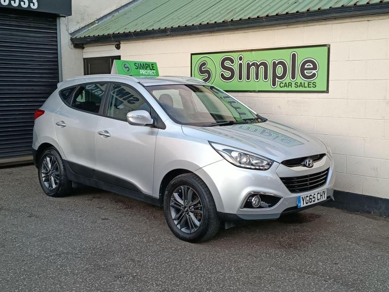 2015 Hyundai Ix35 2.0 CRDi SE 4WD Euro 5 5dr (Nav) ESTATE Diesel Manual