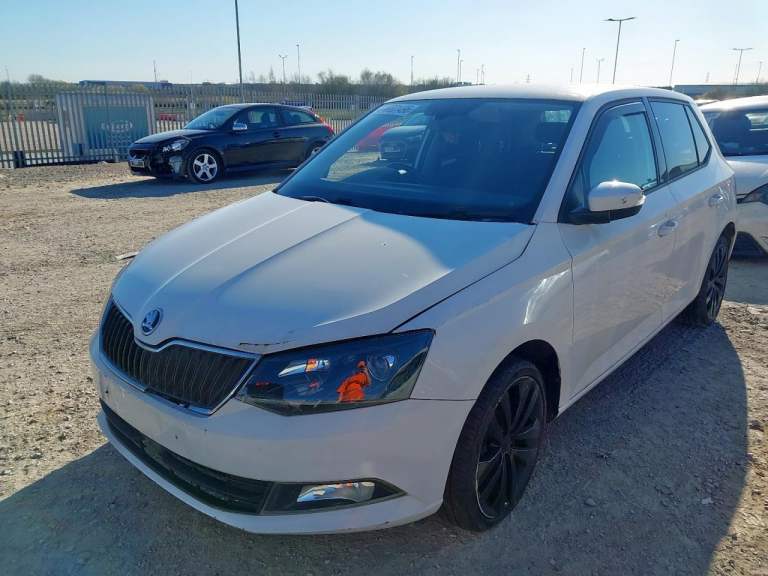 Breaking Skoda Fabia MK3 2017 5DR 1.0 TSI CHZB 5 Speed QTS White LF9E
