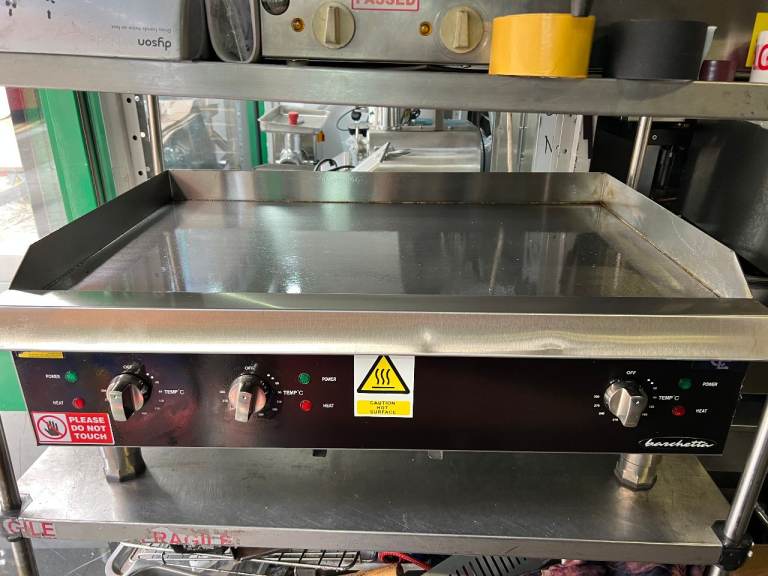 NEW ELECTRIC 90 CMFLAT GRILL 3 PHASE POWER CATERING COMMERCIAL KITCHEN EQUIPMENT
