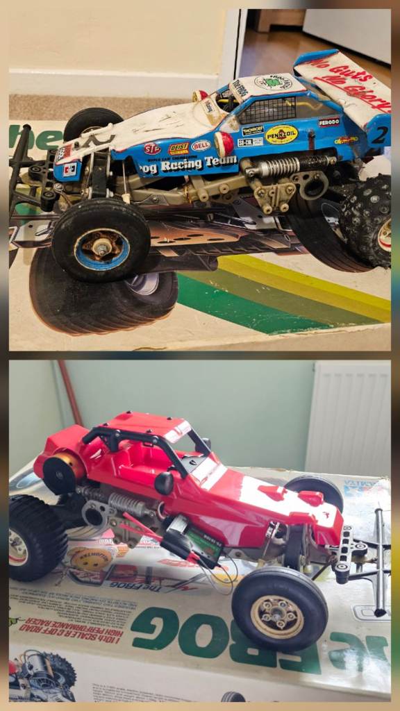 Tamiya the frog the original rc remote control 