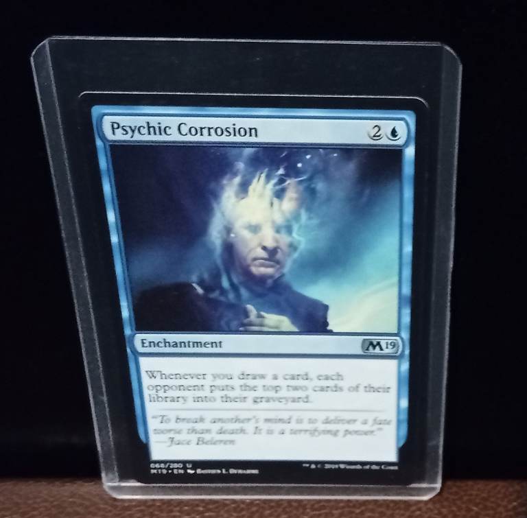 MTG CARD - PSYCHIC CORROSION - ONLY £5! MAGIC THE GATHERING