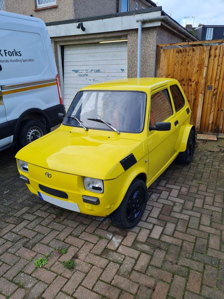 Fiat 126 1980, 2L engine conversion