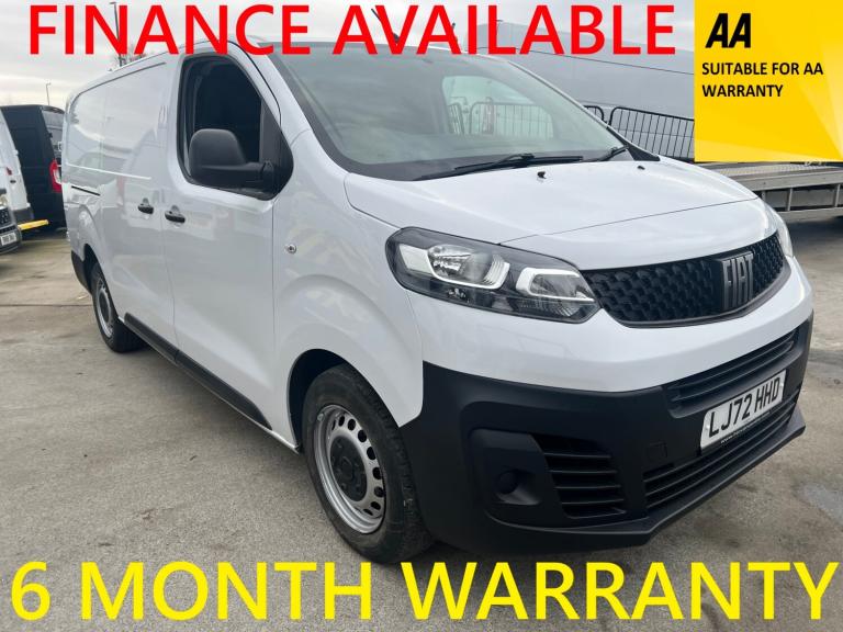 2022 Fiat Scudo 1.5 MultiJet 100 SX Van PANEL VAN Diesel Manual