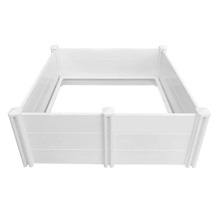 4ft white plastic whelping box
