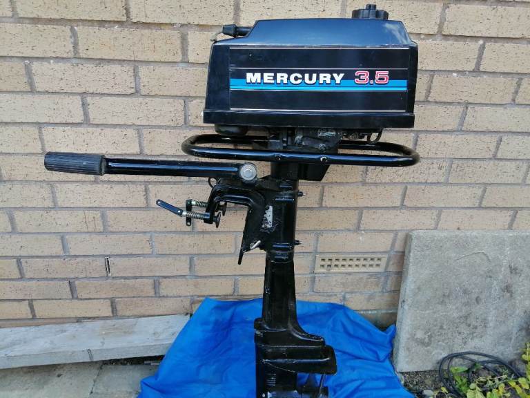 Mercury 3.5 Outboard Motor - Good Condition