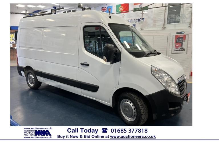 2015 Vauxhall Movano F3500 L2H2 2.3CDTI 110PS MWB VAN C/W REAR DOOR LADDER --------------------- ...