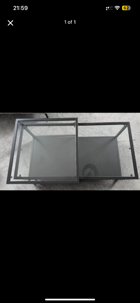 image for Ikea Vittsjo 2 Pieces Coffee Table