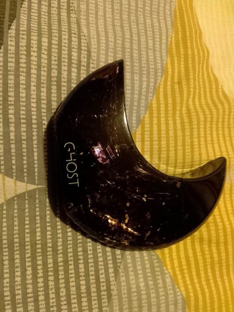 Vintage very collectable women's 75ml half moon Ghost dark purple natural spray bottle stylish