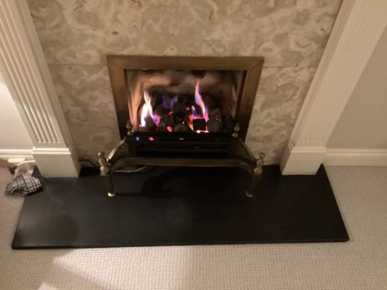 Gas fire 
