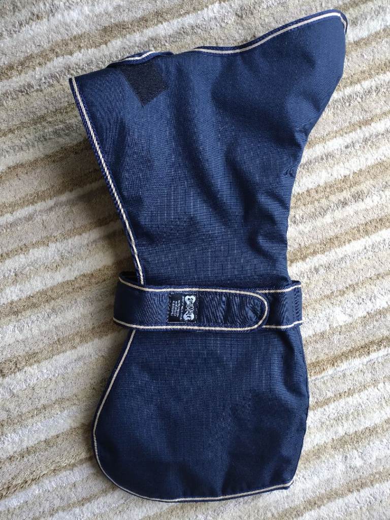Whippet/greyhound Waterproof Navy Dog Coat