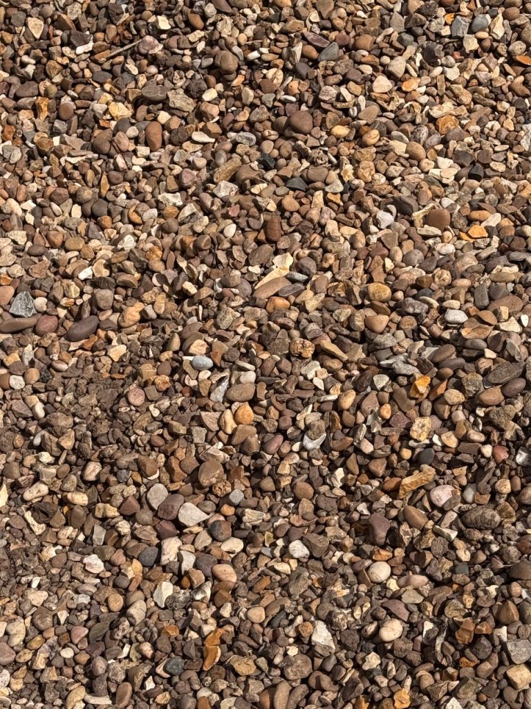 Garden pebble/stone free