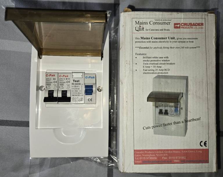 Consumer Unit - Campervan