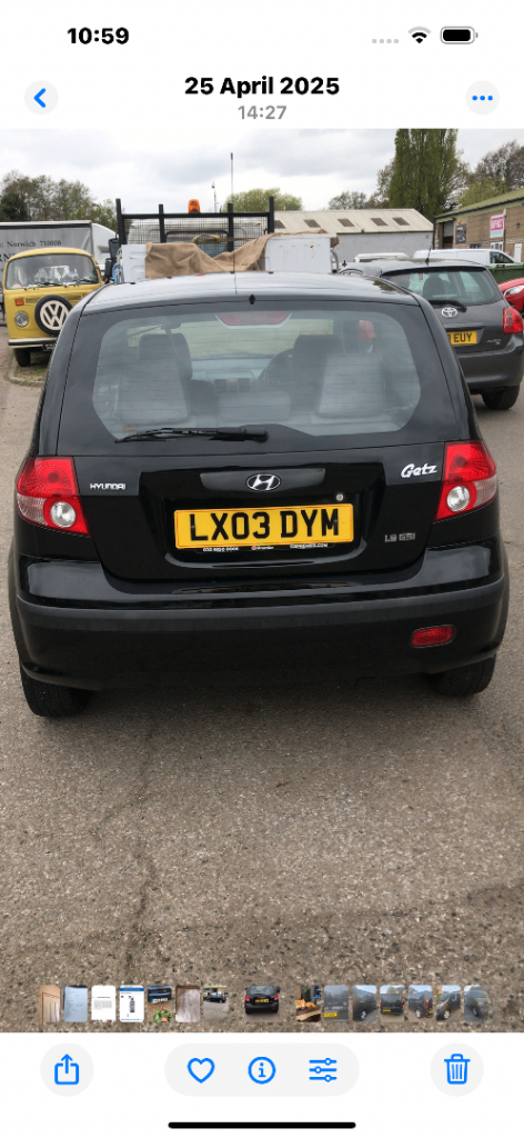 Hyundai Getz 1.3 petrol 
