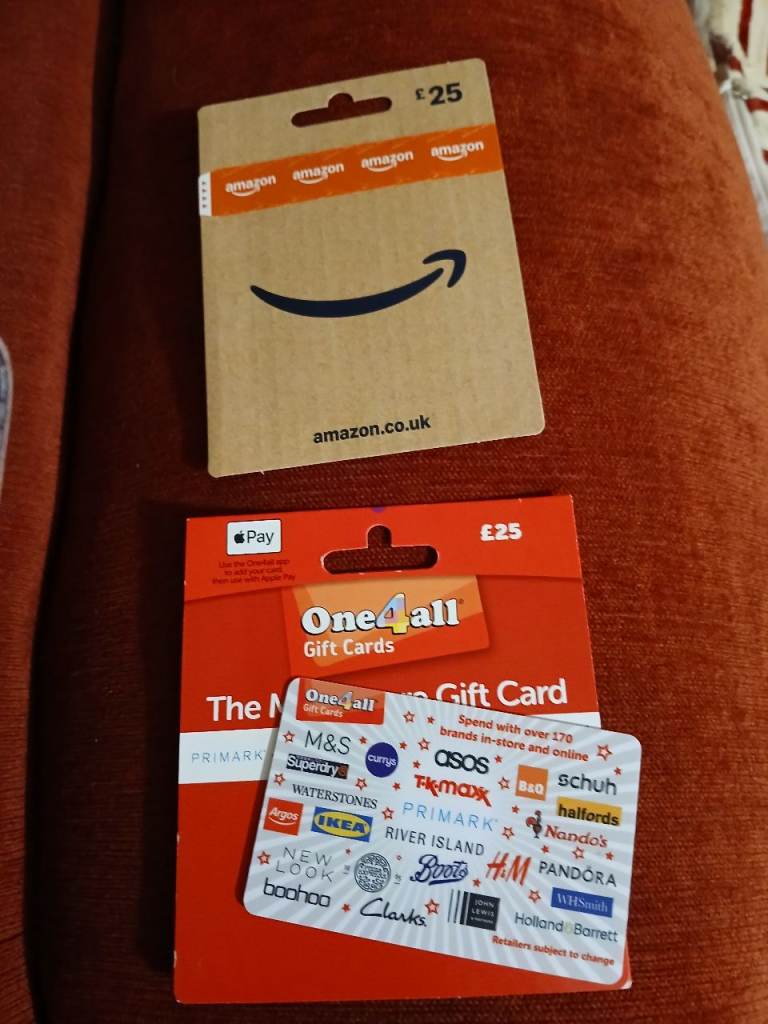 Amazon £25 Gift Card – Brand New, Unused