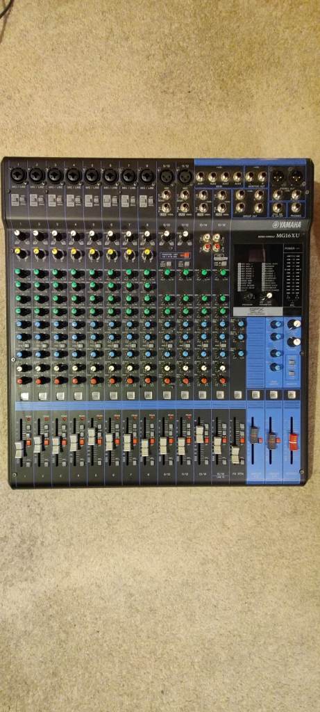 Yamaha MG16XU 16 Channel Analog Mixer