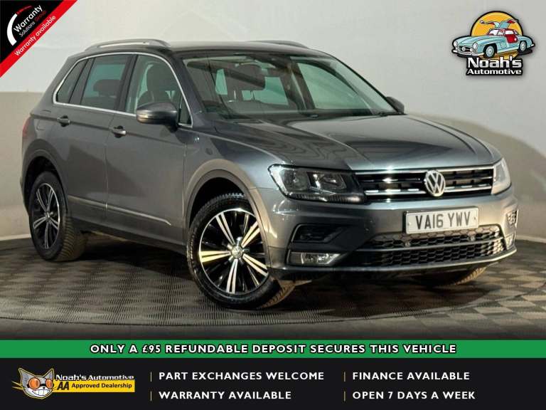 2016 VOLKSWAGEN TIGUAN SE NAV TDI 2.0 DIESEL 4MOTION 4WD 4X4 SUV 150 BHP
