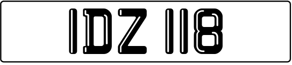 DATELESS Registration Number IDZ Plate ID Isiah Ian Isla Ivy Irene DAVIES DIXON