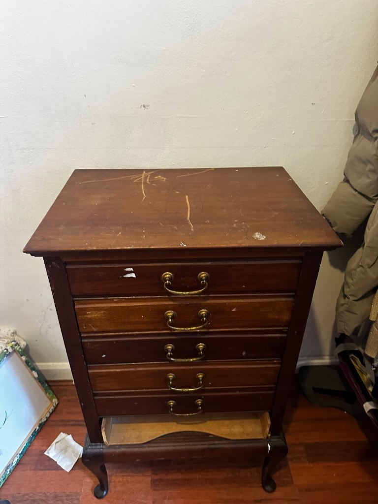 Vintage file cabinet 