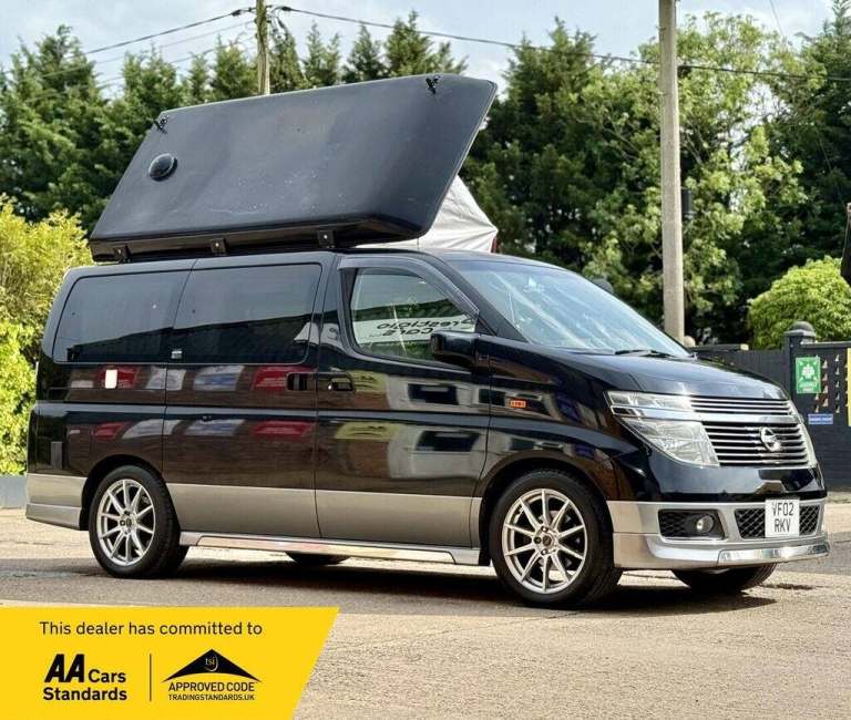 2020 Nissan Elgrand Auto Motorhome PETROL Automatic