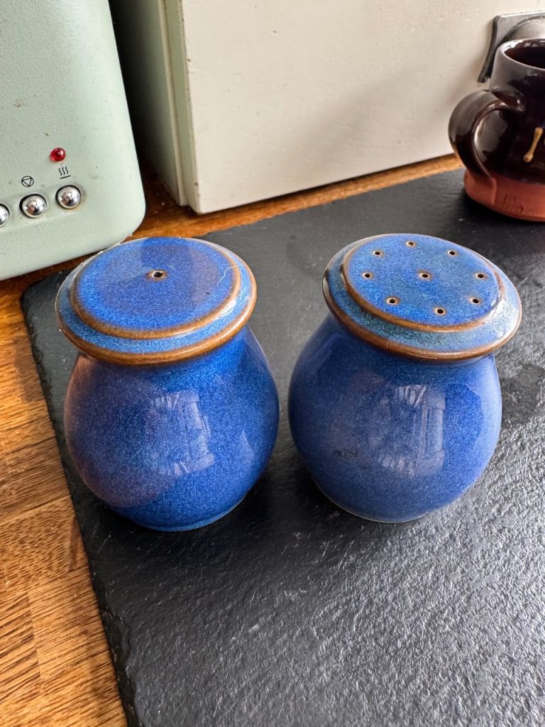 Denby Salt and pepper pots