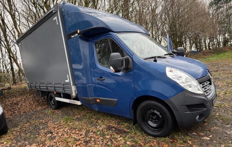 2016 LEFT HAND DRIVE RENAULT MASTER III CURTAIN SIDE DUEL SLEEPER CAB 2.3 DCI CURTAINSIDE  Curtai...