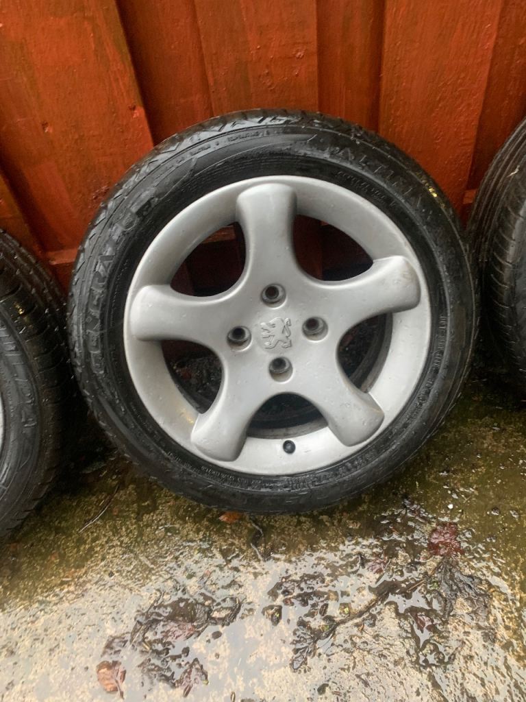 peugeot 306 gti cyclones 15 inch 4x108 alloys