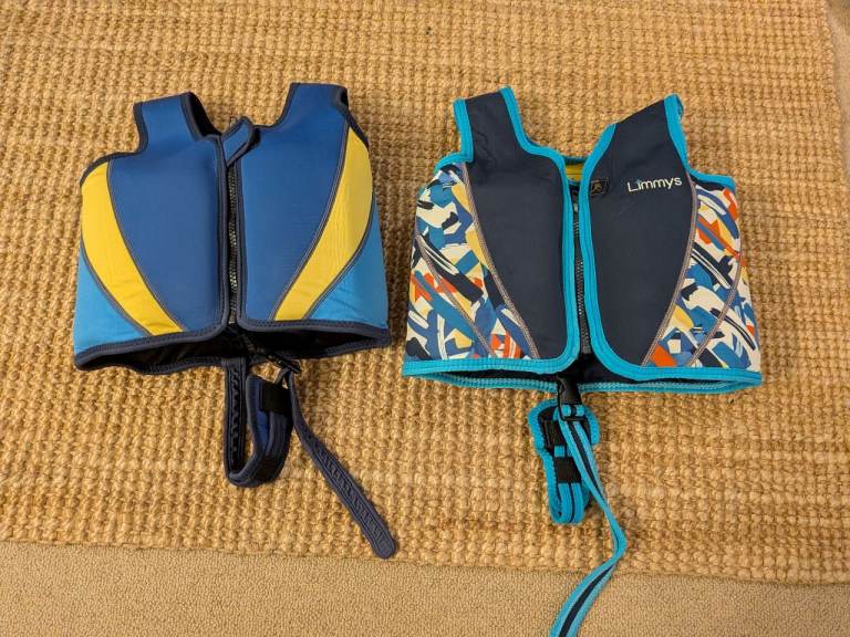 Two Limmy's swim vests float Small & Medium