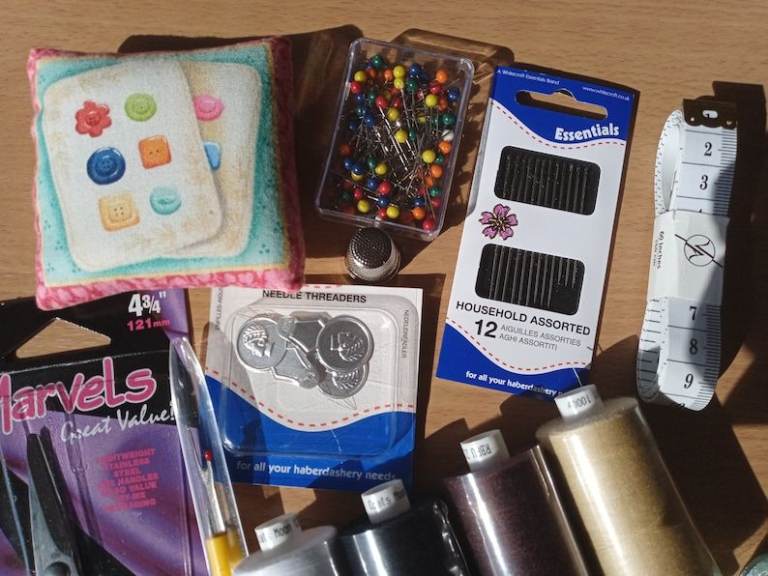 Sewing kit. Ideal starter kit. Perfect Gift 