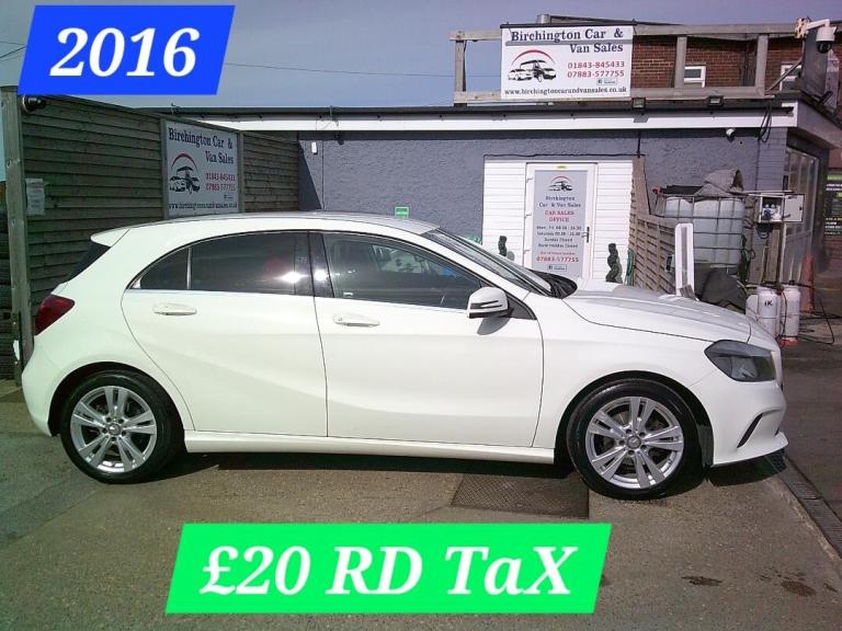 2016 Mercedes-Benz A-Class A180d SPORT **£20 RD TAX** TIMING BELT DONE 2025, VGC LEATHER SATNAV  ...