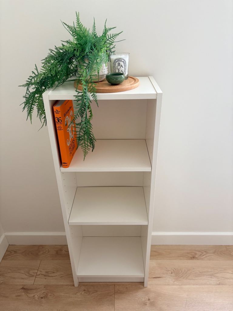 Ikea BILLY Bookcase, white, 40x28x106 cm