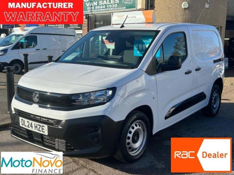 2024 Vauxhall Combo 1.5 Turbo D 100ps Prime H1 Van PANEL VAN DIESEL Manual
