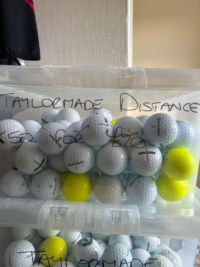 50 x Taylormade Distance golf balls