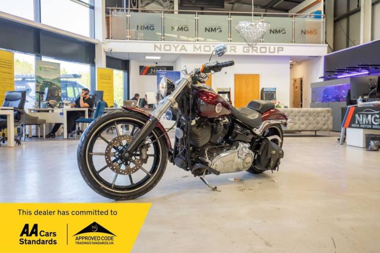 2015 Harley-Davidson SOFTAIL BREAKOUT FXSB Solid colour (14MY) Custom Cruiser PETROL Manual