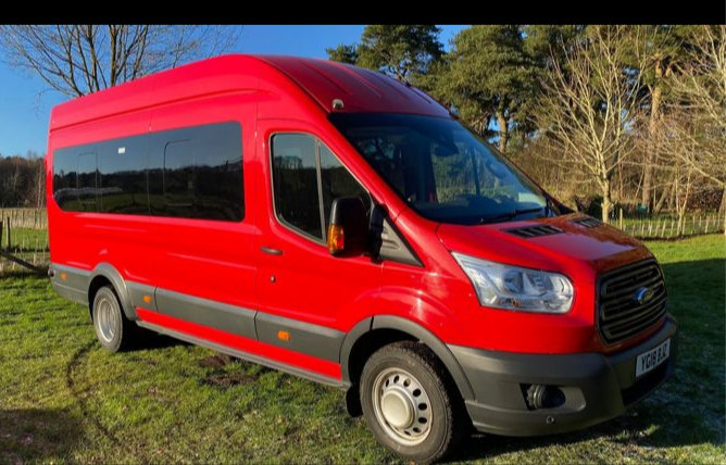 NO VAT 155 BHP 2018 Ford Transit Minibus Trend 17 seater 