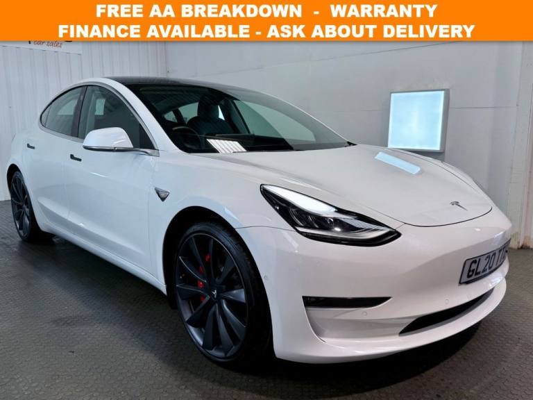 2020 20 TESLA MODEL 3 (DUAL MOTOR) PERFORMANCE SALOON 4DR ELECTRIC AUTO 4WDE (PE